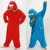 Hele-volwassen dier pyjama een stuk cookie cosplay monster pyjama rompertjes voor volwassenen kostuum dier jumpsuit pyjama ship222h