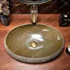Robinets de lavabo de salle de bain Basin Basin en céramique Art Home Wash