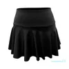 lu Women Tennis SkirtSports Yoga Lined Skirts Workout Shorts Zipper Pleated Golf Skirt Fitness Short Skirt with Pocket33