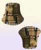 Chapéu de balde xadrez de pelúcia designer boné pescador chapéus outono inverno bonés moda mesquinho borda casual cabido sunhat5716308