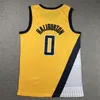 Haliburton Bangheero Leonard Jokic Durant Embiid baskettröjor Swingman Jersey Mathurin City Edition Navy Fast Break Shirts Tops MVP Top Sale Yakuda Store