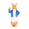 Costume de mascotte de lapin de pâques pour adulte, à porter pour le carnaval, Costume de fête de carnaval, 327V