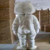 Costume de mascotte de lapin blanc d'Halloween, tenue de personnage de dessin animé de qualité supérieure, taille adulte, carnaval de Noël, fête d'anniversaire en plein air 235d