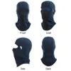 Balaclava de seda de gelo respirável proteção facial com óculos buracos sol proteção uv motocicleta equitação máscara facial esportes chapelaria 240112