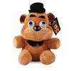 Freddy의 FNAF 봉제 장난감 18cm Freddy Fazbear Bear Bonnie Chica Foxy 소프트 장난감 장난감 인형 선물에서 5 박