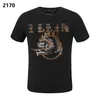 PP Modna męska projektant Slim Fit T-shirt Summer Rhinestone krótkie rękawowe koszulka koszulka TEE TEE TEE TOPS TOBS CLARAR Polos M-XXXL P2170