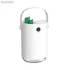 Humidifiers Cactus Double Spray Humidifier Household Silent Sprayer Bedroom 1L Large Capacity Spray 2000mAh Desktop Atomizer DC5VL240115