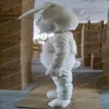 Costume de mascotte de lapin blanc d'Halloween, tenue de personnage de dessin animé de qualité supérieure, taille adulte, carnaval de Noël, fête d'anniversaire en plein air 259L
