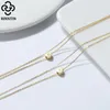 Rinntin 925 Sterling Silver Fashion Letter Początkowe kostki serca dla kobiet 14K Złota Bransoletka do kostki Bransoletka Bosowa biżuteria SA18240115