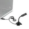 Microphones USB Microphone Voice Chatting Omnidirectional 360 Degree Adjustable Recording Laptop Desktop Noise Cancelling For Computer