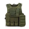 Jaktjackor utomhus taktisk Vest Gear Plate Carrier CS WarGame Style Militärutrustning Paintball Camouflage Armor