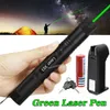 Pointers Krachtige Rood Groene Laser Pointer 10000m 5mw Laser 303 Sight Focus Verstelbare Brandende Lazer Torch Pen 18650 Opladen