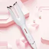 Auto Hair Curling Iron Ceramic Rotating Air Curler Air Spin Wand Styler Curl Machine Magic Hair Curler Automatic Hair Curler 240115