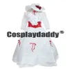 Mary Poppins Movie Princess Mary White Party Dress Cosplay Costume285b