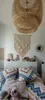 Big Size Macrame Tapestry Wall Hanging Bohemian Chic Handicrafts Woven Tapestry Modern Boho Living Room Bedroom Wall Decoration 240115