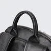 LEATHFOCUS Retro Genuine Leather Men's Backpack Handmade Classic Schoolbag Women's Sports Storage Bag Leisure Backpack 240113