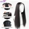 XIYUE Wig Women's Hair Band U-shaped Half Head Cover Temperament Long Straight Hair Traceless Full Head Cover240115