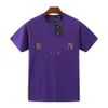 Gömlekler Polo Tasarımcılar T Mens Tasarımcı Tshirt Tshirt Tişört Mürettebat Boyun Kısa Kollu Hızlı Kuru Pamuk Baskı Mektubu Moda Yeni Yaz Kıyafet
