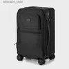 Malas de viagem exportar alemão nylon terno oxford pano lona caixa de bagagem de viagem carry on code lock negócio embarque trole q240115