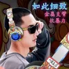 Casque Bluetooth sans fil China-chic caisson de basses avec microphone personnalité Pixiu Cool casque universel pour téléphones mobiles et ordinateurs