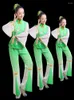 Stage Wear Han Costume Chinese Folk Dance for Woman Classical Fan Yangko