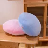 40cm Super Soft Round Shape Cotton Candy Throw Pillow Stuffed Morandi color Geometry Ball Shape Sofa Decor Cushion Girl Room 240115