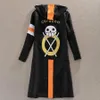 Anime une pièce singe D Luffy Trafalgar Law 3ème manteau veste cape Cosplay Costume305E