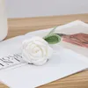 Decoratieve Bloemen 1Pc Afgewerkte Gehaakte Bloem Handgebreide Roos Kunstmatig Voor Bruiloft Decoratie Pography Props Home Decor