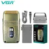 VGR Shaver Waterproof Beard Trimmer Professional Razor laddningsbar rakmaskin Digital Display Razors för rakare V-335 240115