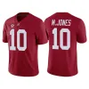 Personalizado Alabama Crimson Tide College Football Jersey Jaylen Waddle Mac Jones Tua Tagovailoa Patrick Surtain II Bryce Young Devonta Smith costurado branco vermelho preto