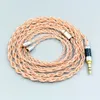 Accessoires 4 cœurs 1.7mm Litz HiFiOFC câble tressé pour écouteurs pour UE Live UE6Pro éclairage SUPERBAX IPX LN008081