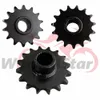 Front 530 Chains Sprocket Cog 24T Gear 14T 15T 16T Teeth Chain Gears Flywheel For Gy6 125cc 150cc Quad Dirt Pit Pro Bike ATV UTV Buggy Motorcycle Go Kart 4-Wheel Tricycle