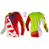 2024 Men's T-shirts Fox Speed Subdue Mountain Bike Cycling Suit Cross Country Motorcycle Racing Summer Long Sleeve Shirt Men