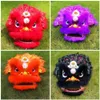 Rpyal Lion Dance Mascot Costume Kid Age 5-10 Cartoon Pure Wool Props Sub Play Funny Parade Outfit Dress Sport Traditional Party CA314P