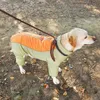 大きな犬用冬の温かい犬ジャケット