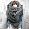 Sjaals 2024 Vrouwen Winter Sjaal Bekijk Art Print Hijab Knop Szalik Functionele Zachte Wrap Casual Warme Sjaals Foulard