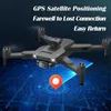 Drone à double caméra 4K avec évitement d'obstacles à 360 °, retour intelligent, transmission en temps réel, vol de trajectoire, positionnement du flux optique, moteur sans balais.