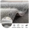 Thicken Mink Velvet Plush Sofa Covers Solid Color Towels Nonslip Couch Slipcovers Universal Mat Modern Home Decor 240115