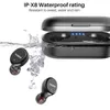 Earphones TOZO T10S Mini True Wireless Earbuds Bluetooth 5.2 Earphones with Big Bass Custom EQ 30H Playtime For Running Sports Black