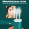 Humidifiers 2000ML USB Air Humidifier Double Spray Port Essential Oil Aromatherapy Humificador Cool Mist Maker Fogger Purify for Home OfficeL240115