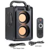 Haut-parleurs Toproad 20W haut-parleur Bluetooth Portable Wireless stéréo basse Subwoofer Big Party Enceintes colonnes Colonne FM Radio Remote Contrôle