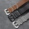 Watch Bands Handmade Lather Watchband Style Suitable For Soldier Bracelet 20 22 24MM Top Layer Cowhide Thick Material