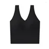 Tanks Camisoles Tops Massive Camisol Dessous Wide Bralette Draht-Ernte gestreifte Gurte nahtlose Frauen u-förmige obere Tube-Drop d och3