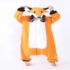 Mr Fox Cosplay Costumes Onesie Pajamas Kigurumi Jumpsuit Hoodies Adults Romper For Halloween Mardi Gras Carnival284E