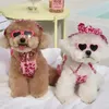 Maillot de bain pour animaux de compagnie Sling Bikini chien respirant gilet maillot de bain rose imprimé léopard chien maillot de bain Teddy Yorkshire chat vêtements 240113