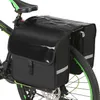 Sacs 28L grande capacité sac de selle de vélo sacoches de vélo sac résistant à l'eau Double face support arrière siège arrière sacs de coffre