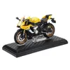 CCA 1 12 YZF-R1 Alloy Motocross Licensierad motorcykelmodell Toy Car Collection Gift Static Die Casting Production 240113