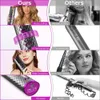 Cordless Automatic Hair Curler Rechargeable Corrugated Curling Iron For Hair LCD Display Ceramic Wave Hair Curler Drop 240115