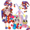 The Amazing Digital Circus P Toy Leuke Cartoon Clown Zachte gevulde pop Grappig meisje Verjaardag Kerstcadeau Drop Delivery Dhkfx