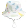 Bérets d'été pour bébé, chapeau de soleil pour enfants, couverture d'oreille de cou en plein air, Protection anti-uv, casquettes de plage, chapeaux de natation pour garçons et filles